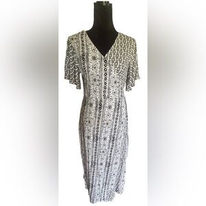 New Directions Cross over Wrap Maci dress, PL